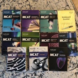 BRAND NEW! Kaplan MCAT books!